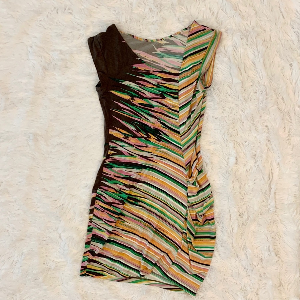 BCBG MaxAzria Rubie Asymmetrical Dress